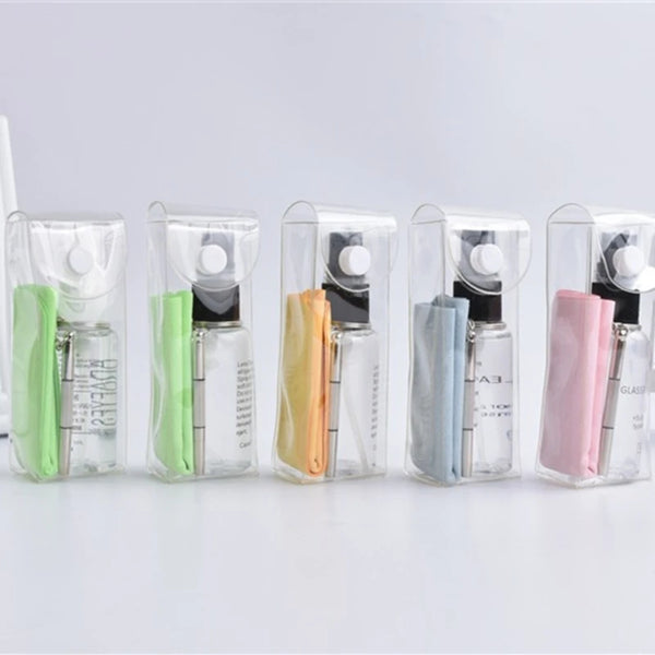 Kit Nettoyant LumiVue — Spray, Microfibre & Réparation pour Lunettes
